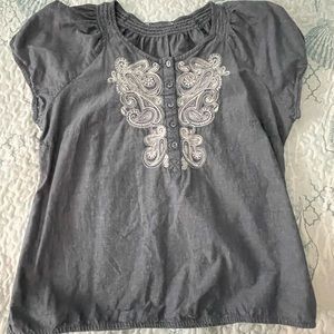 Embroidered Top